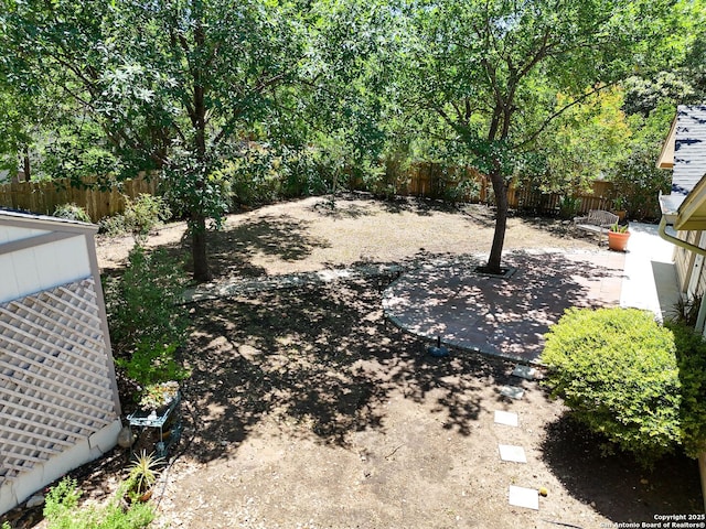 106 Castleoaks Dr, San Antonio, TX 78213 - view of yard with a fenced backyard and a patio area