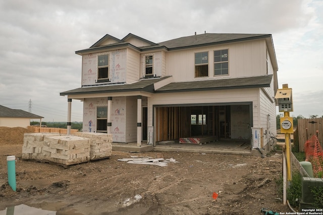8309 Roadrunner Psge, San Antonio, TX 78222 - view of front of house with a garage
