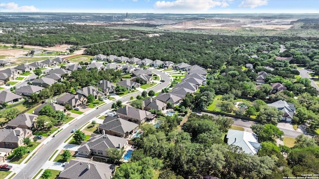 534 Mission Hill Run, New Braunfels, TX 78132 - birds eye view of property with a residential view