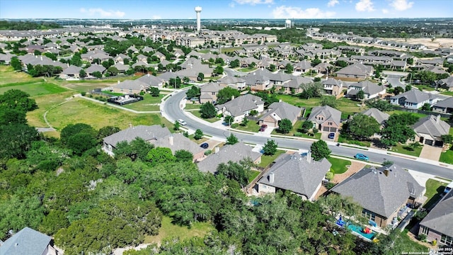 534 Mission Hill Run, New Braunfels, TX 78132 - birds eye view of property featuring a residential view