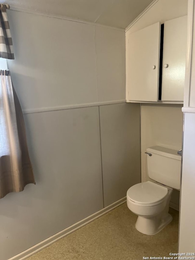 bathroom with toilet
