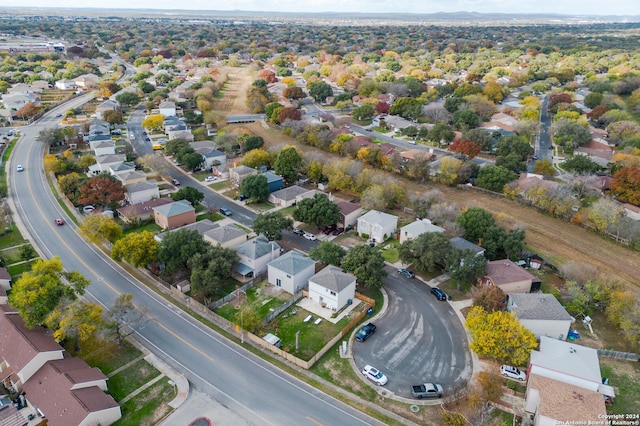 drone / aerial view featuring a residential view