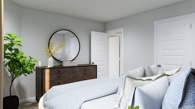 2059 Olivia Dr, New Braunfels, TX 78130 - carpeted bedroom featuring baseboards