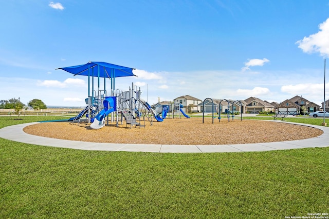 2059 Olivia Dr, New Braunfels, TX 78130 - community jungle gym featuring a yard