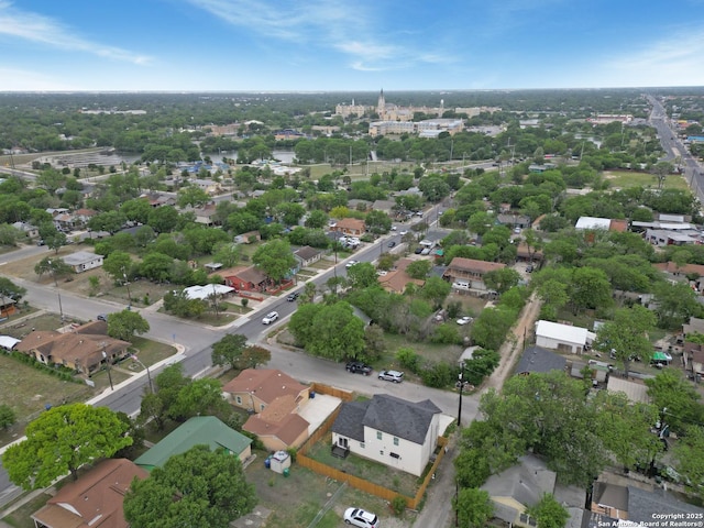 114 S Minter St, San Antonio, TX 78207 - drone / aerial view featuring a residential view