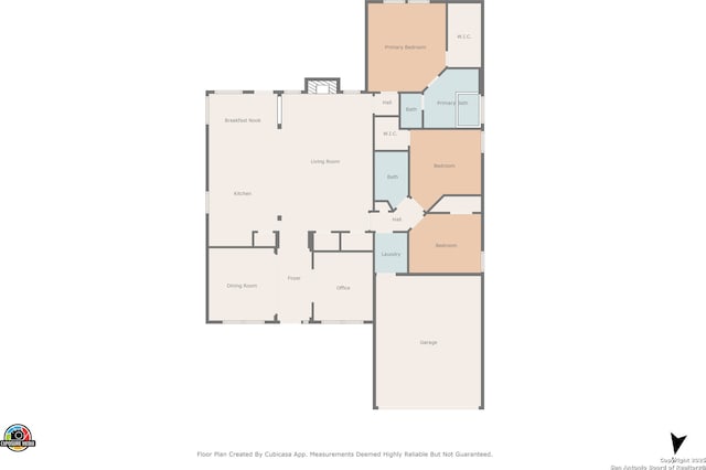 1106 Crystal Spg, San Antonio, TX 78258 - property floor plan