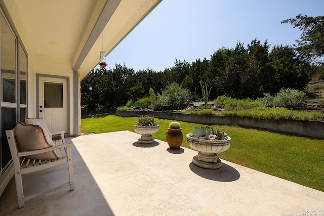 view of patio