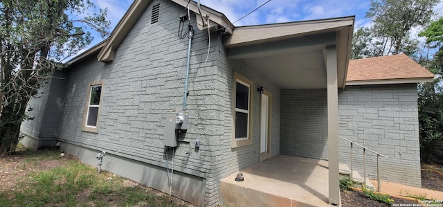 view of property exterior
