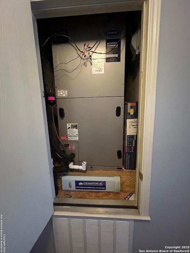 utilities featuring heating unit