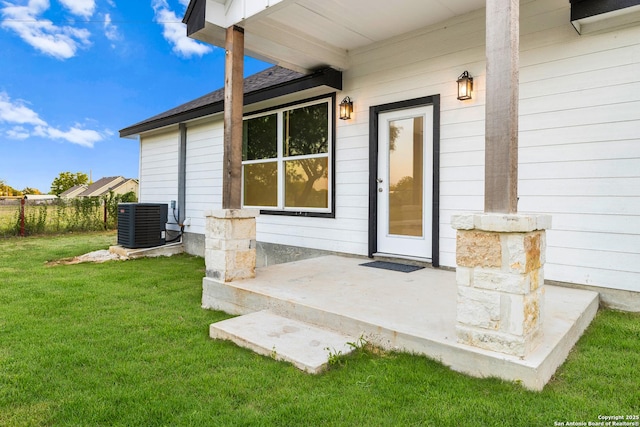 18262 Maureen Path, Lytle, TX 78052 - doorway to property with a yard
