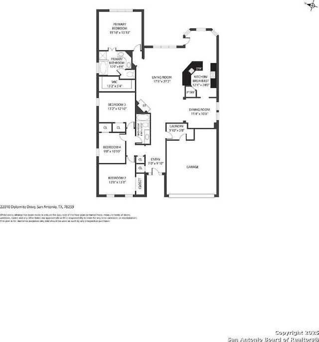 22010 Dolomite, San Antonio, TX 78259 - view of layout