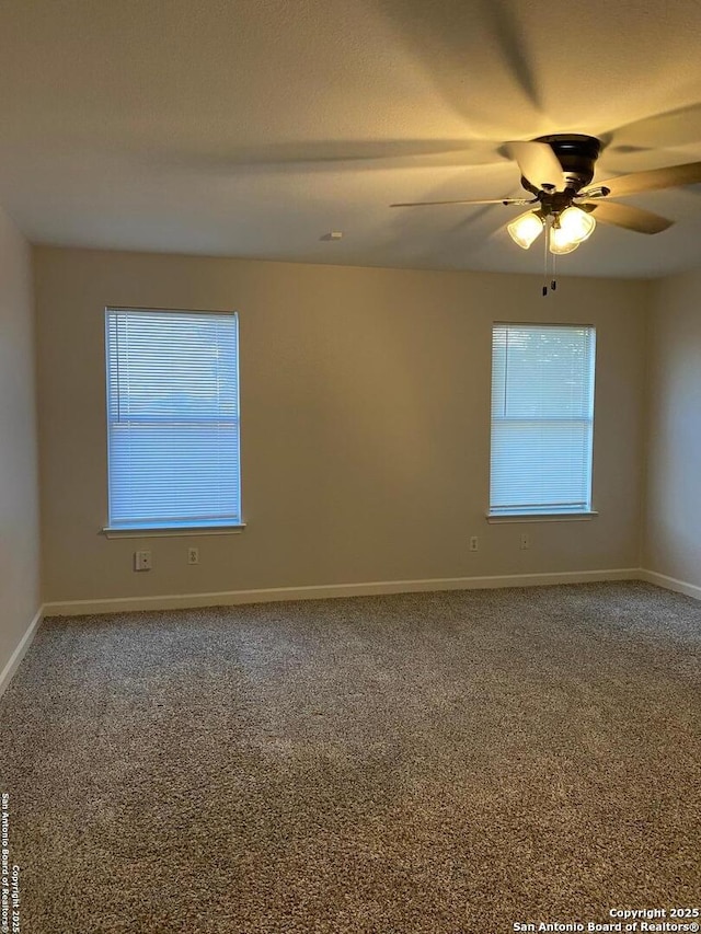 853 Satellite Vw, Round Rock, TX 78665 - carpeted spare room with ceiling fan and baseboards