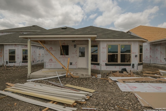 4265 Carlotta Dr, New Braunfels, TX 78130 - rear view of house with roof with shingles