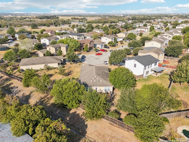 birds eye view of property featuring a residential view