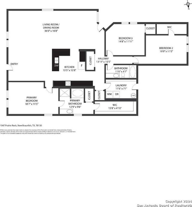 view of layout