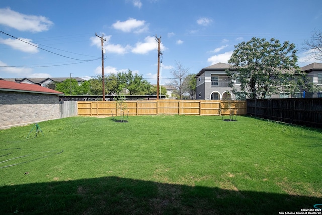 227 Quentin, San Antonio, TX 78201 - view of yard with a fenced backyard