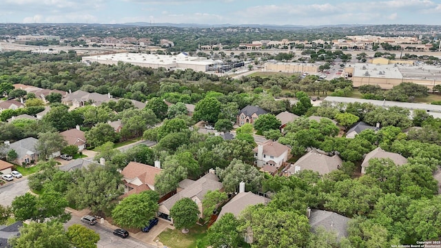 bird's eye view featuring a residential view
