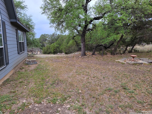view of yard