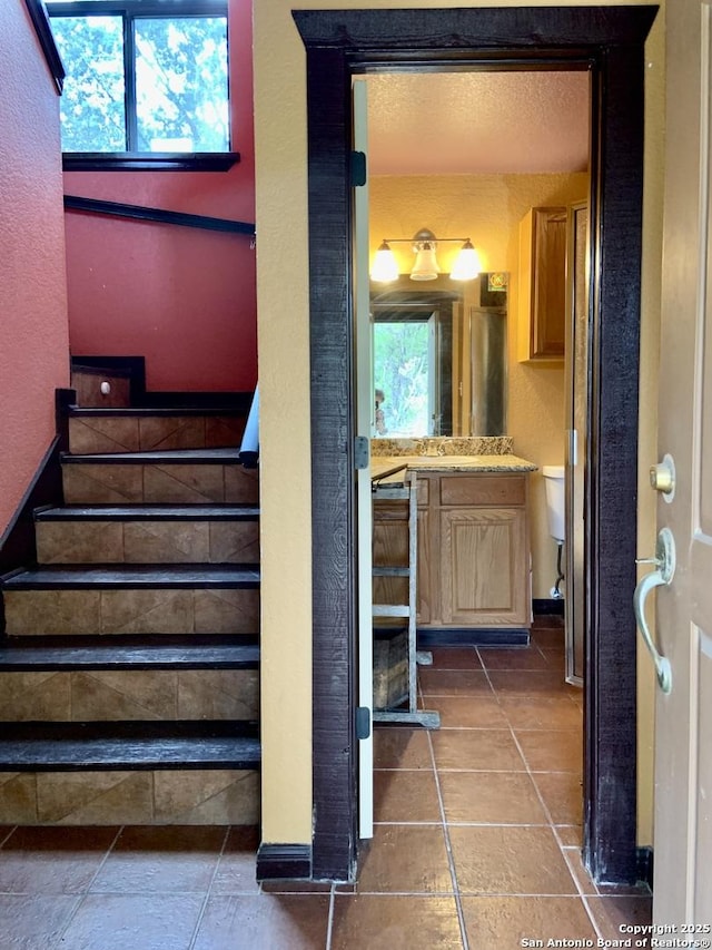 view of staircase