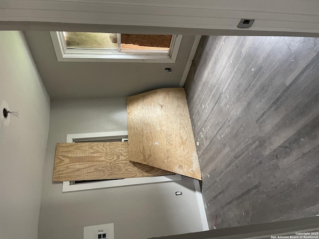 view of spare room