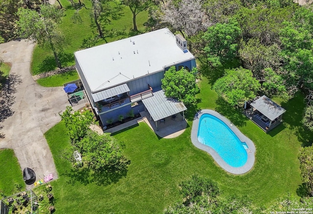 bird's eye view