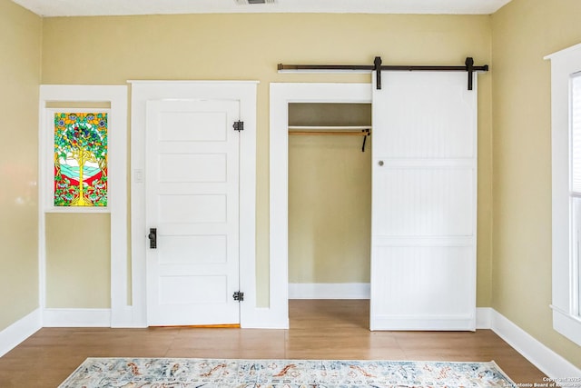 closet with visible vents