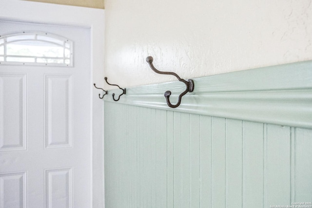 view of room details
