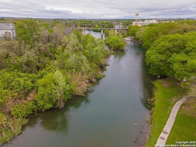 356 Kessler, New Braunfels, TX 78130 - birds eye view of property with a water view