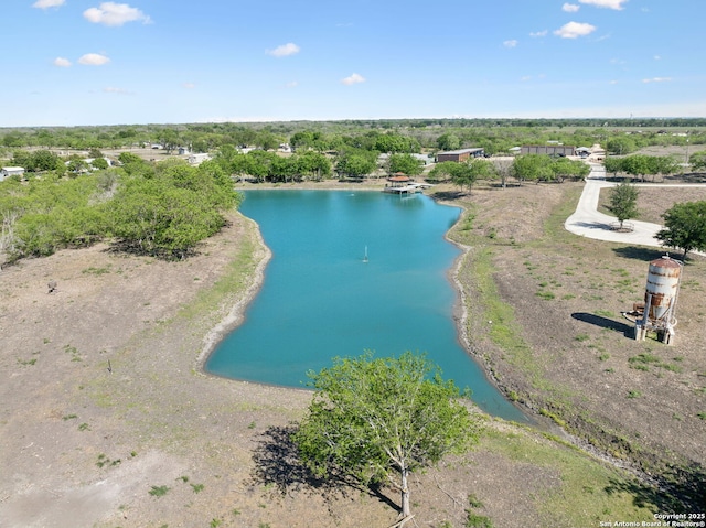 148 Lakecreek, New Braunfels, TX 78130 - birds eye view of property with a water view