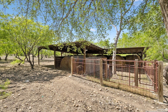 148 Lakecreek, New Braunfels, TX 78130 - exterior space with an outbuilding and an exterior structure