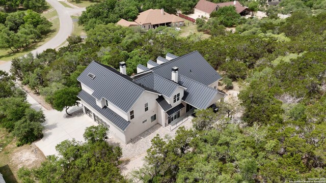 aerial view