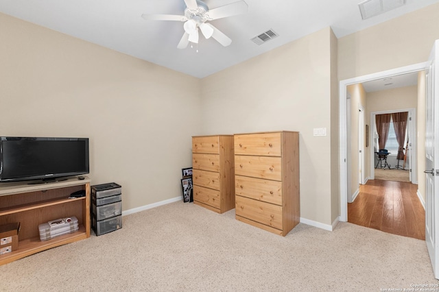 108 County Road 4325, Hondo, TX 78861 - bedroom with carpet floors, visible vents, and baseboards