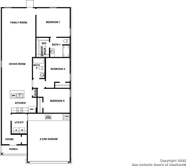 22906 Double Bogey, San Antonio, TX 78261 - view of layout