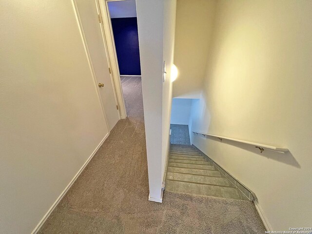 7514 Autumn Ledge, Converse, TX 78109 - stairs with carpet flooring and baseboards