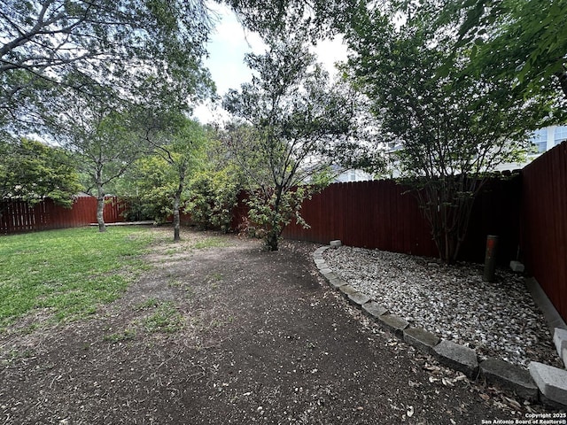 9528 Braun, San Antonio, TX 78254 - view of yard with a fenced backyard