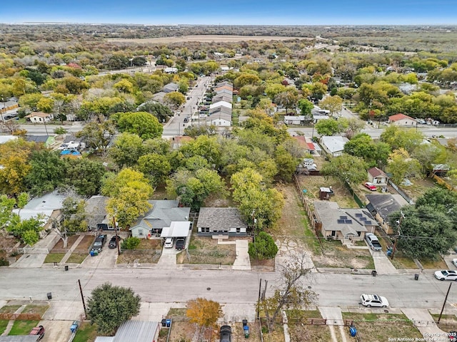 bird's eye view featuring a residential view