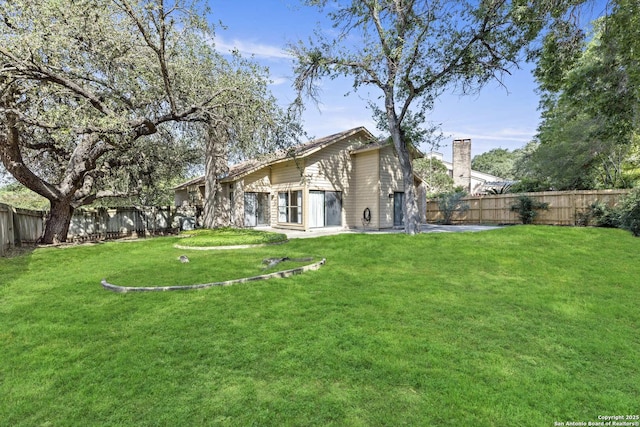 2915 Hunters Strm, San Antonio, TX 78230 - rear view of property featuring a patio