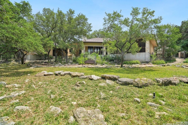 view of yard