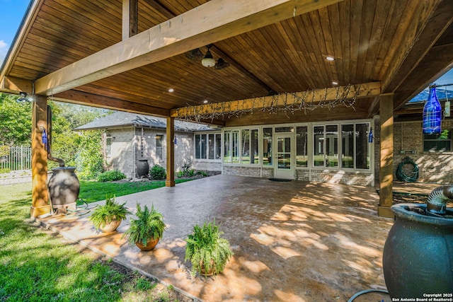 view of patio / terrace