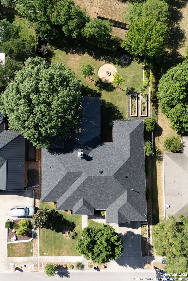 drone / aerial view