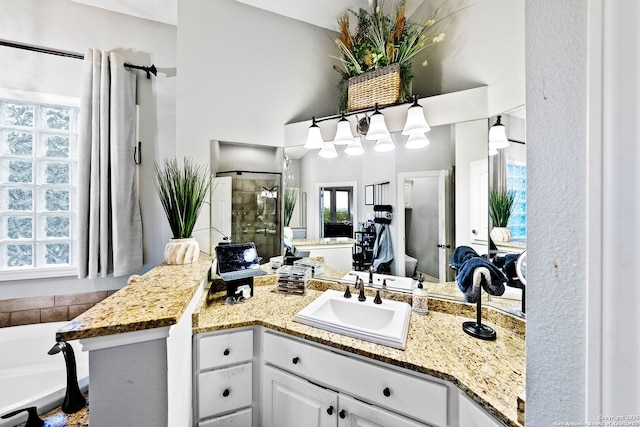 full bath with vanity