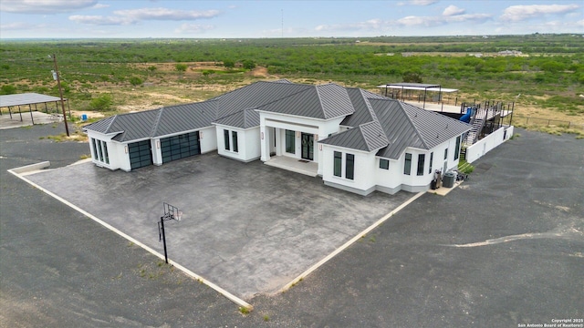 drone / aerial view