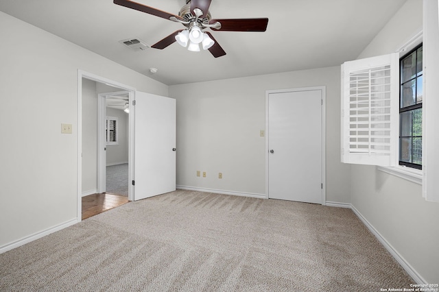 276 Eden Rnch, Canyon Lake, TX 78133 - unfurnished bedroom featuring carpet, baseboards, and ceiling fan