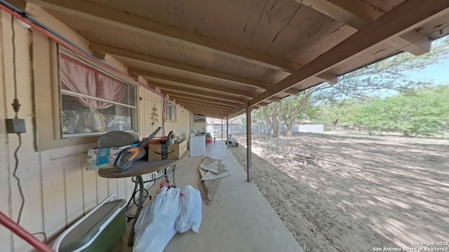 view of patio