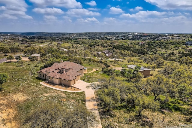 drone / aerial view