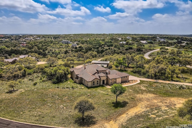 aerial view