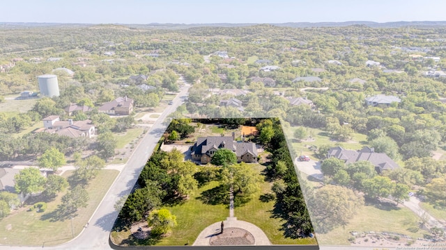 125 Creek Spgs, Boerne, TX 78006 - bird's eye view with a residential view