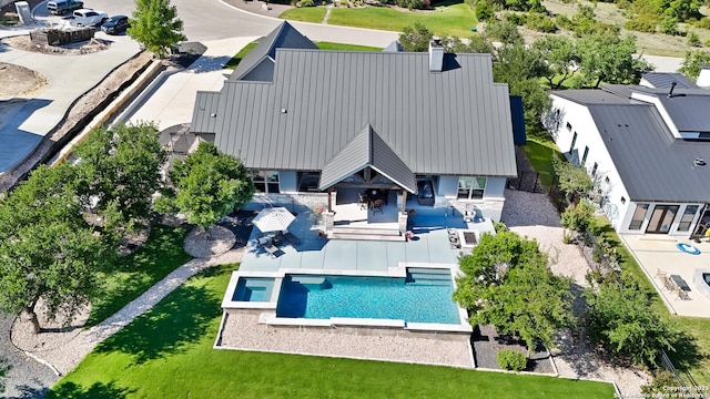 aerial view