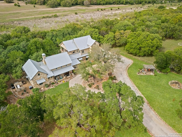 aerial view