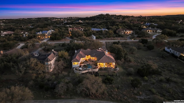 147 Augusta, Boerne, TX 78006 - view of aerial view at dusk